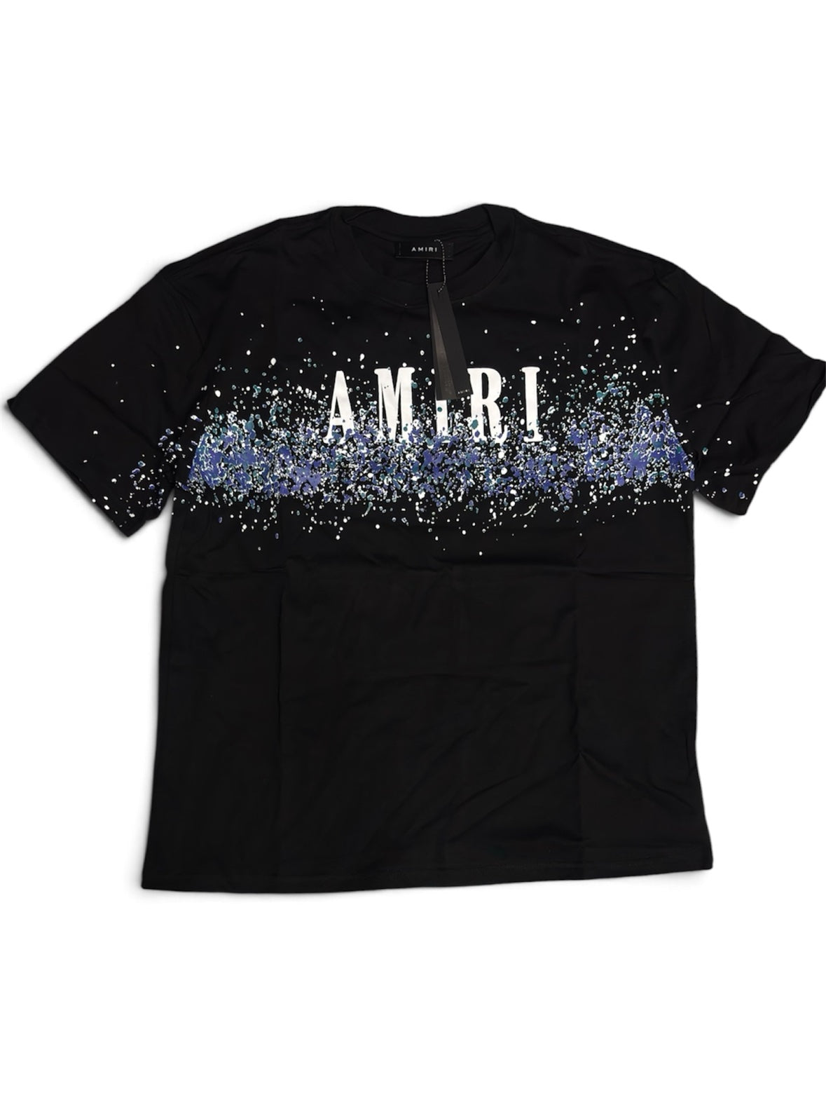 Amiri Paint Splatter AMIRI Tee - Black (L)