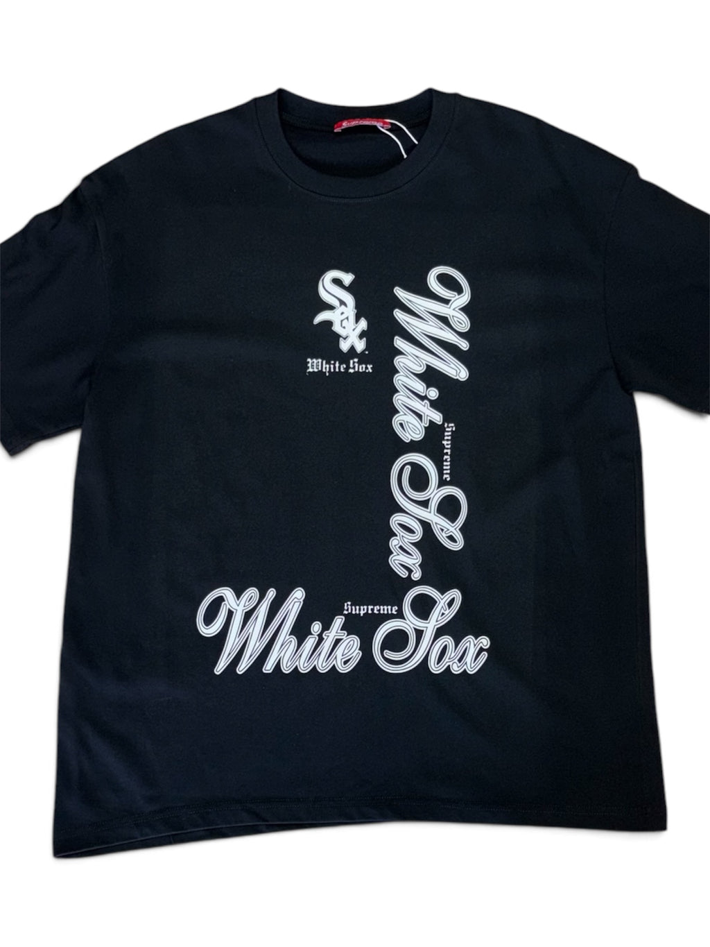 SUPREME - White Sox Tee - Black