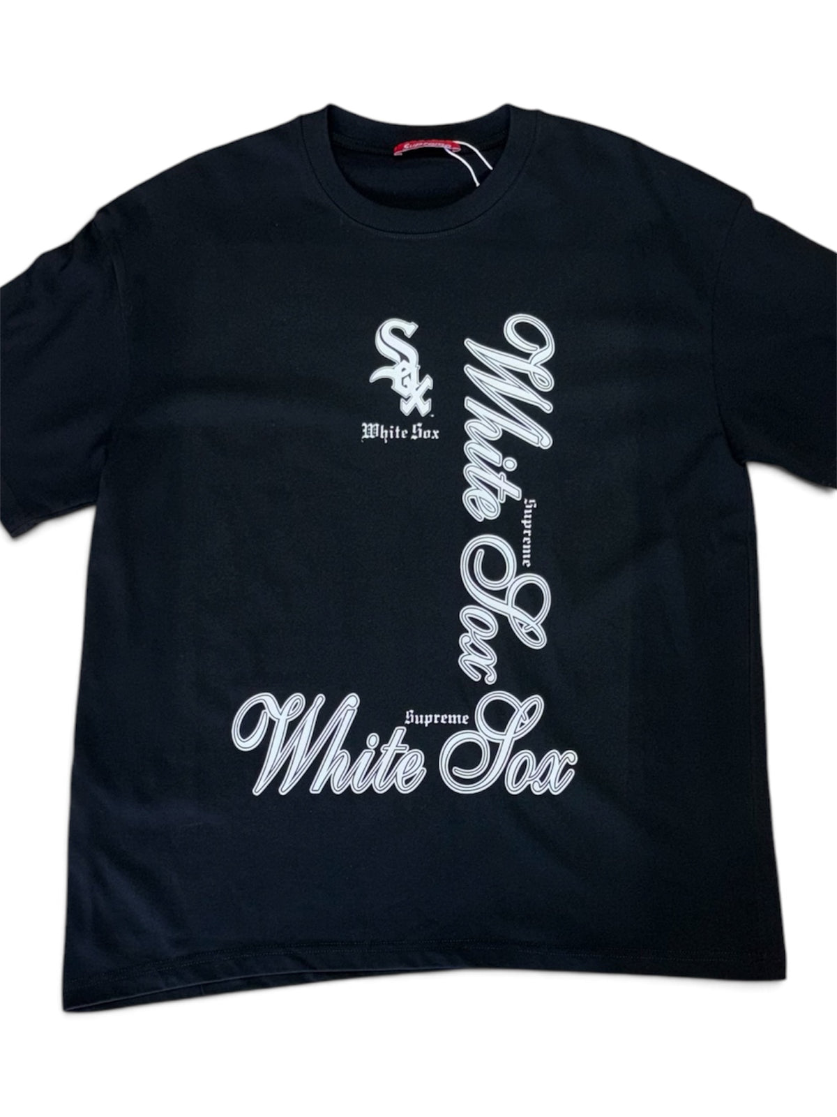 SUPREME - White Sox Tee - Black