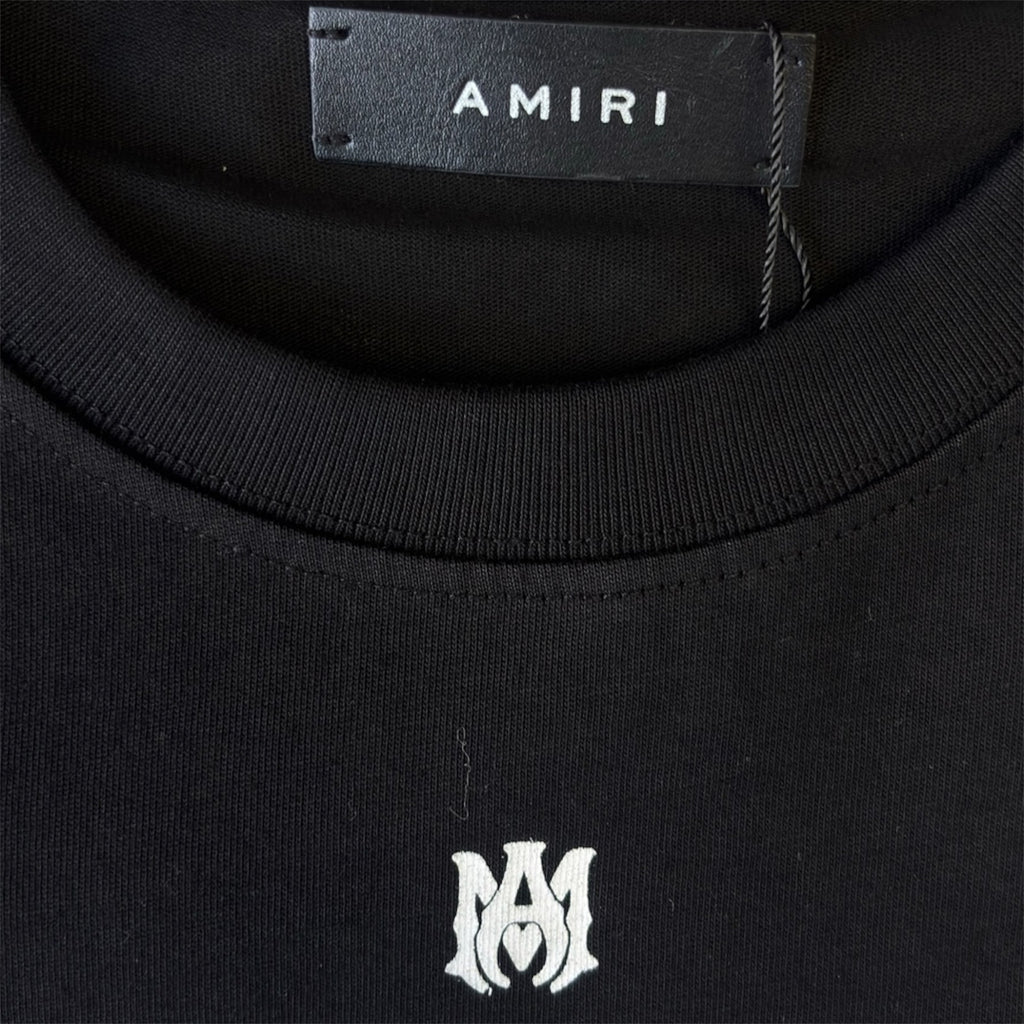 AMIRI 22 Football Jersey T-Shirt – Black