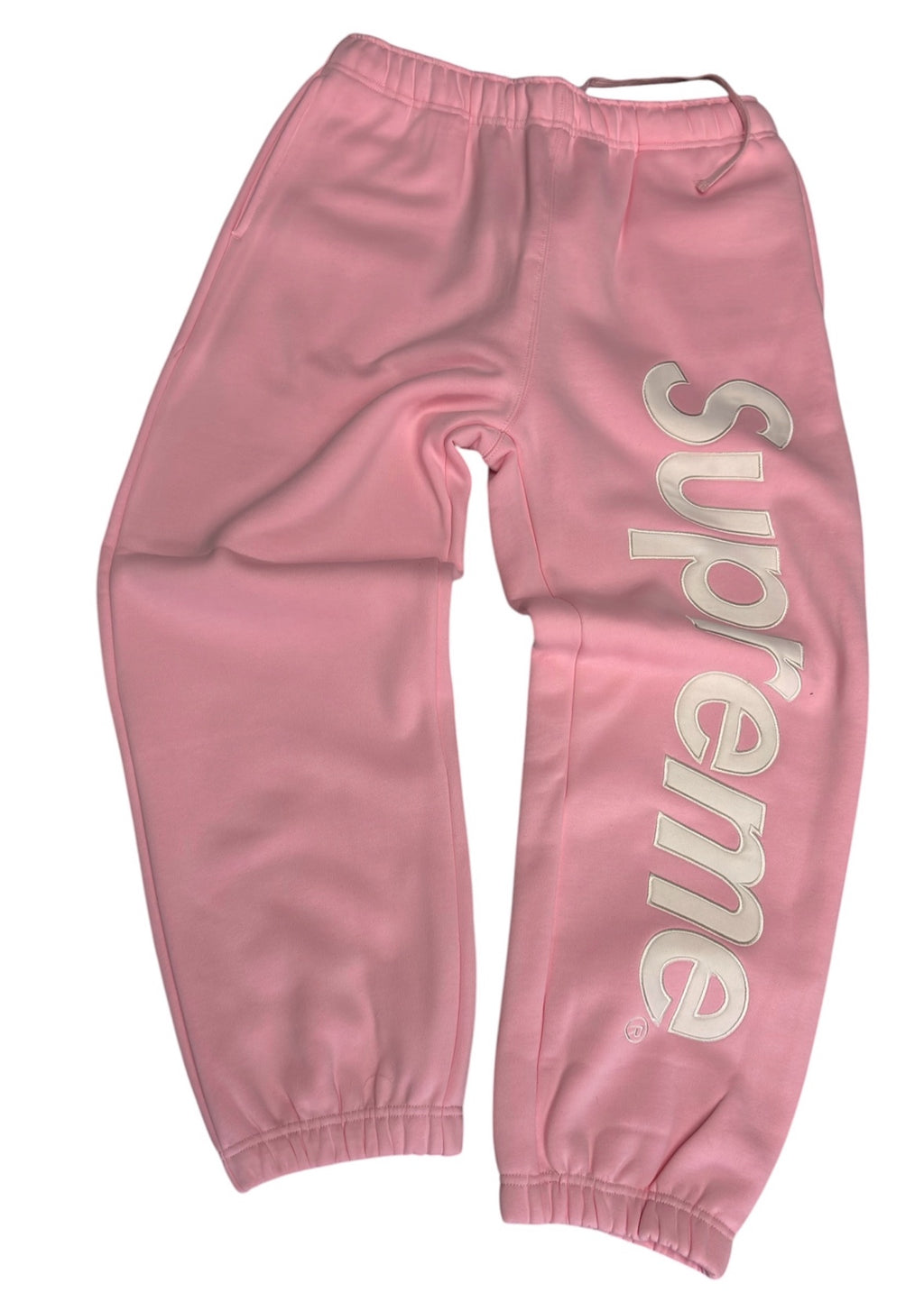 Supreme Pink Hoodie & Pants Set (M) - pants