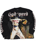 Godspeed Baseball Skeleton Long Sleeve - Black (L)