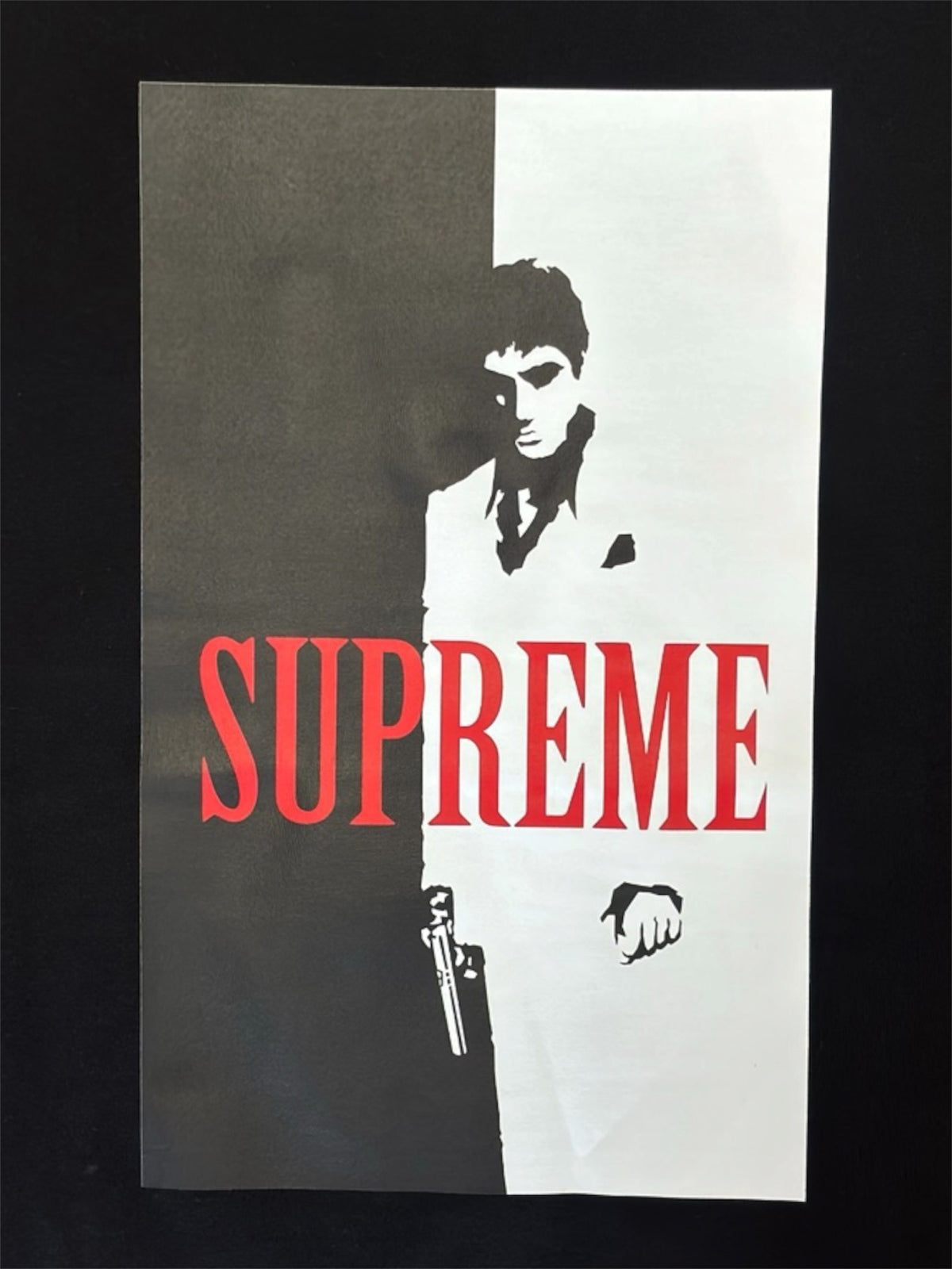 SUPREME - Scarface Tee - Black