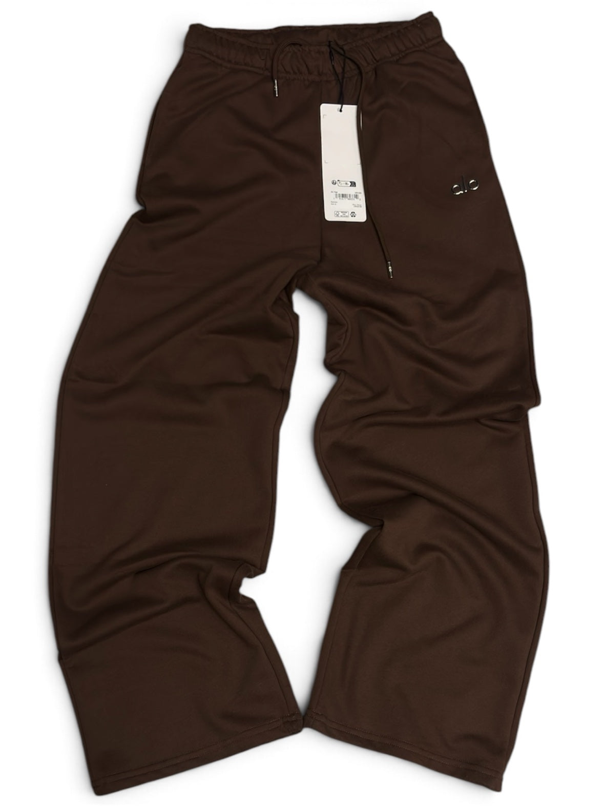Alo Crewneck and Pants Set - Brown (S) - pants