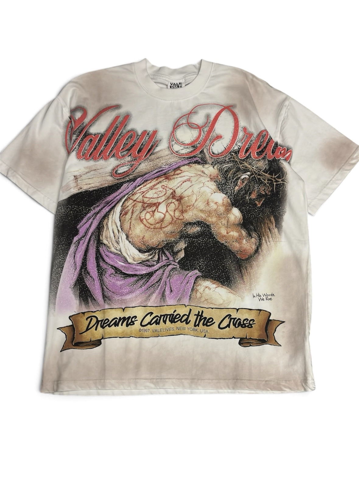 Valley Dreams Carried the Cross white tee