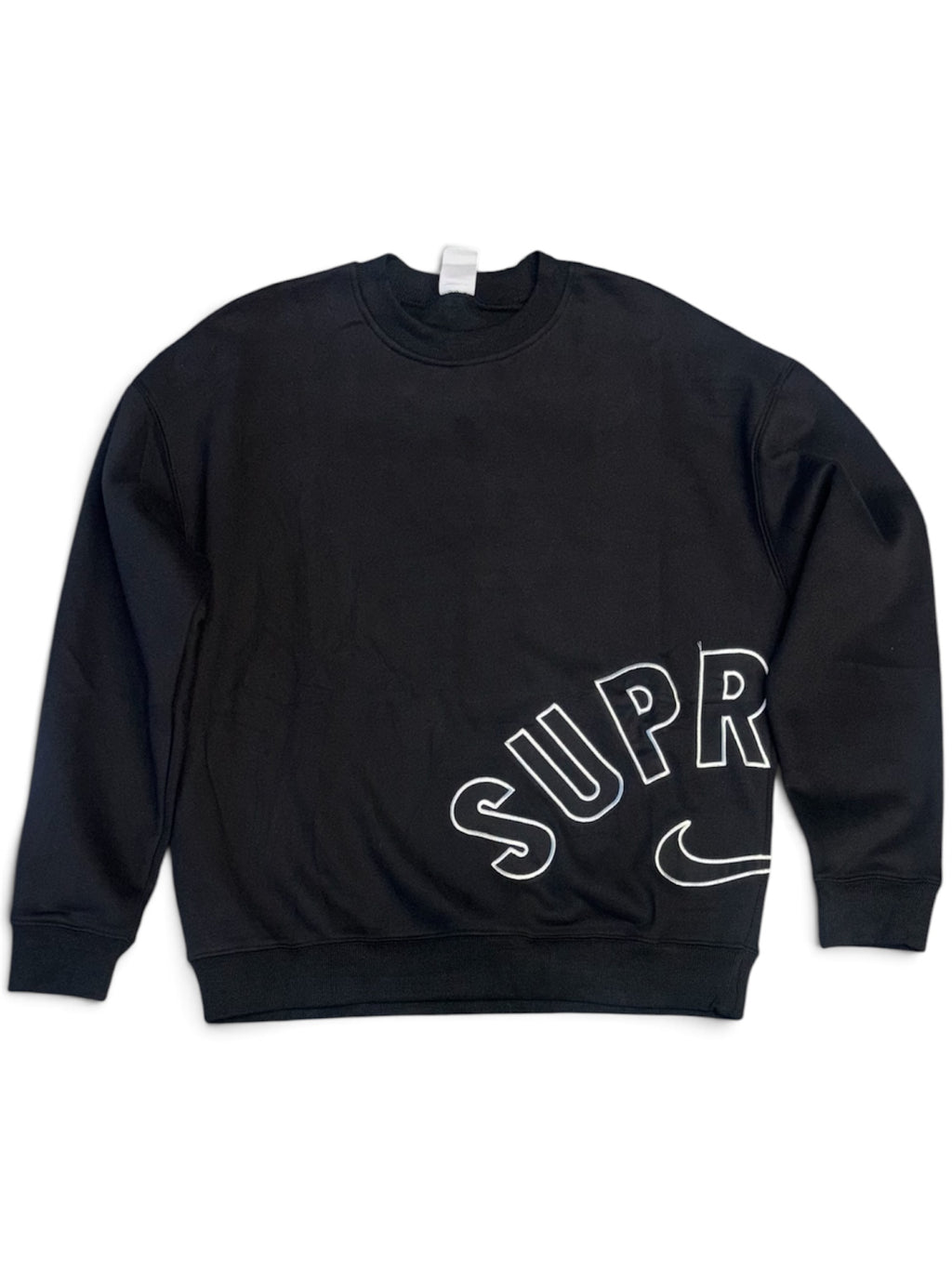 Supreme x Nike Black Crewneck & Pants Set