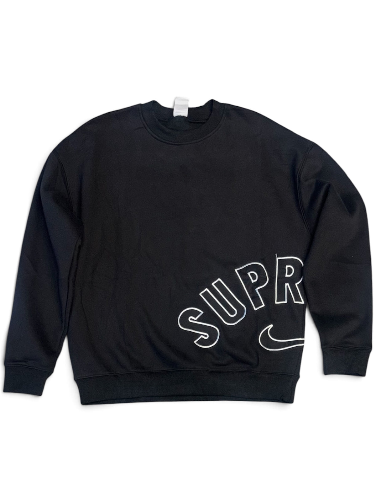 Supreme x Nike Black Crewneck & Pants Set