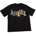 Amiri Black Varsity Logo Graphic T-Shirt