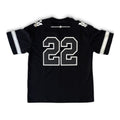AMIRI 22 Football Jersey T-Shirt – Black
