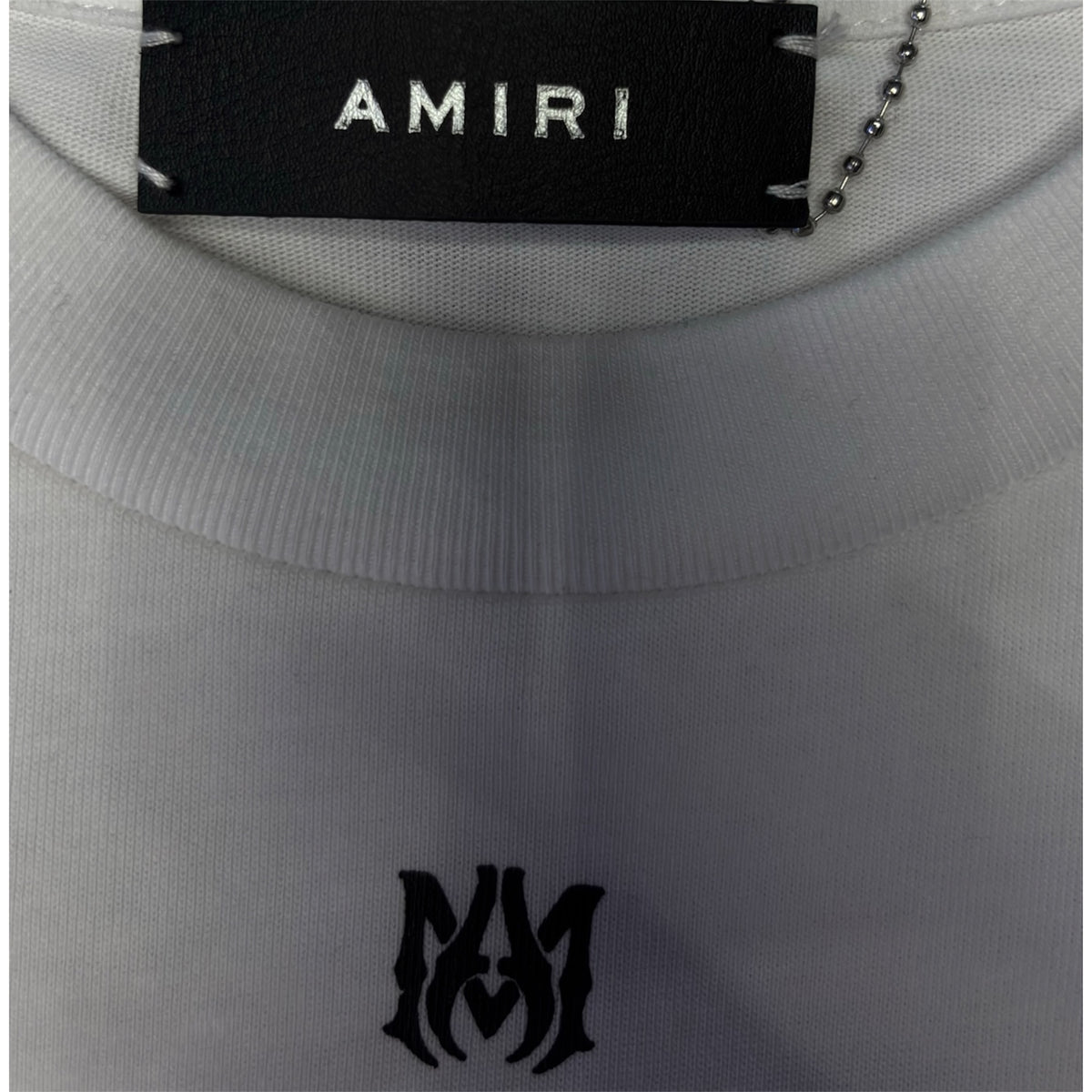 AMIRI 22 Palm Tree Graphic T-Shirt – White / Black / Red