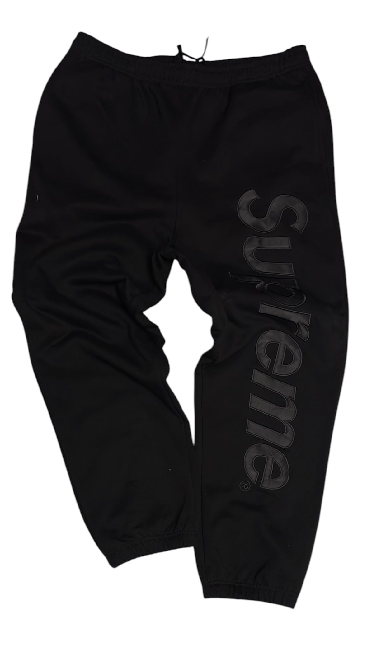 Supreme Tonal Logo Sweatpants - Black (XL)