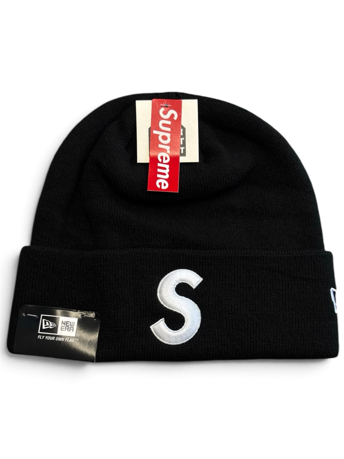 Supreme S Logo Beanie - Black