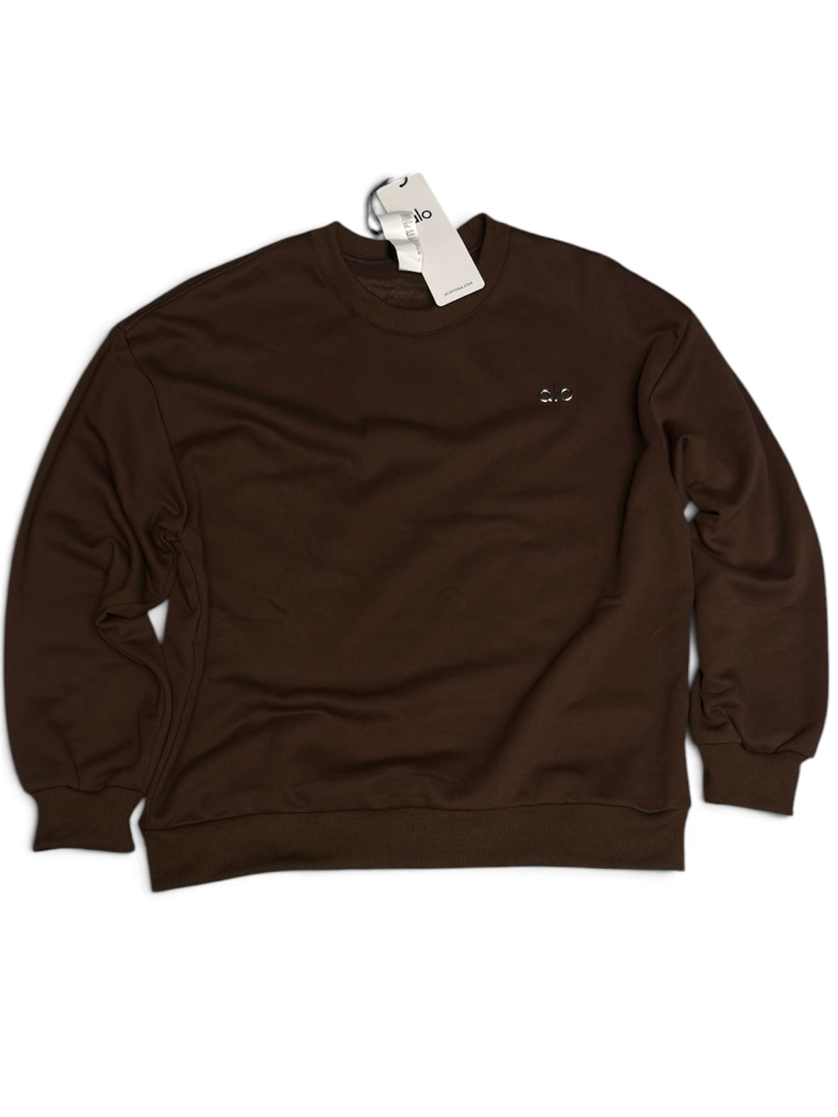 Alo Crewneck and Pants Set - Brown (S) - sudadera