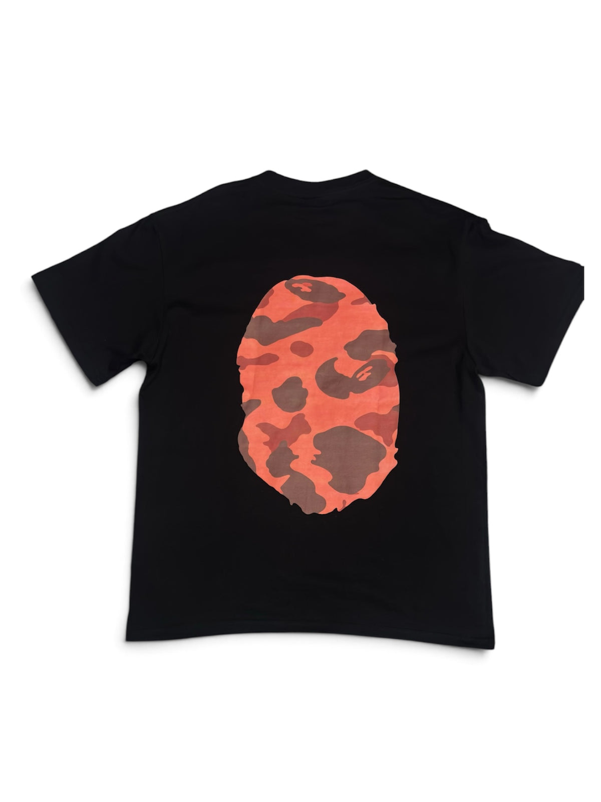 BAPE Red Camo Ape Head Black T-Shirt