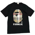 BAPE Check Ape Head Tee - Black (M)