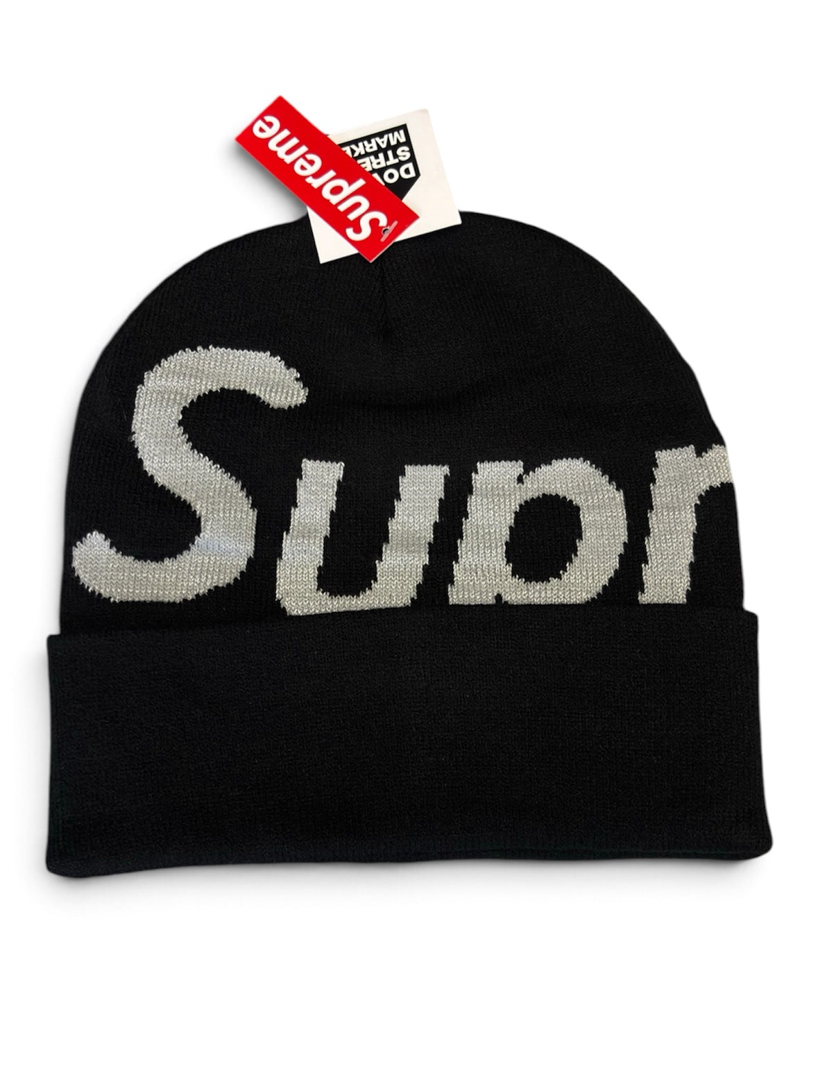 Supreme Big Logo Beanie - Black