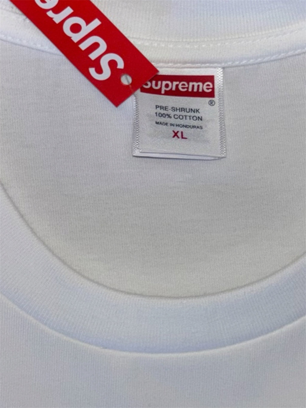 SUPREME - Yankees Logo Tee - White
