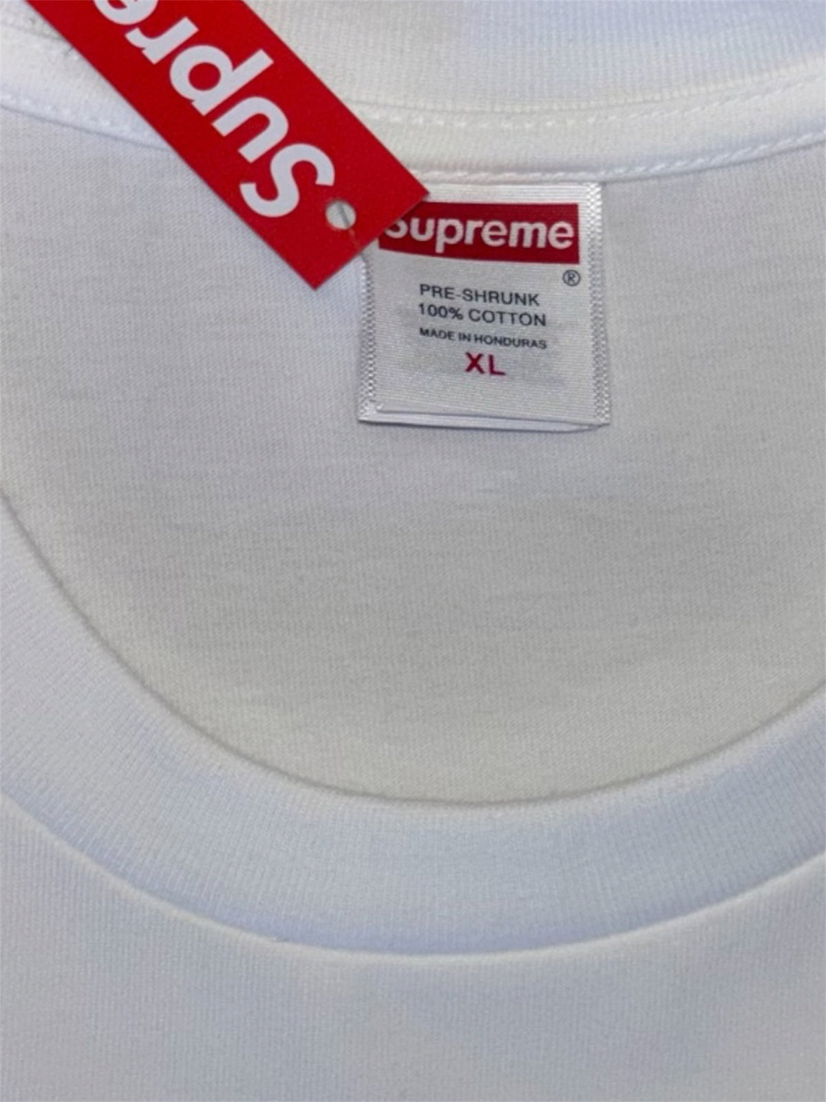 SUPREME - Yankees Logo Tee - White