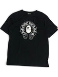 BAPE Chrome Hearts Horseshoe Tee - Black (XL)