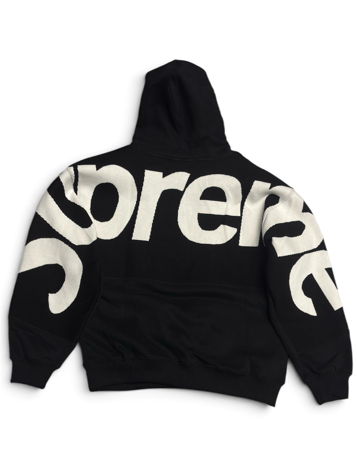 Supreme Big Logo Hoodie - Black (S)
