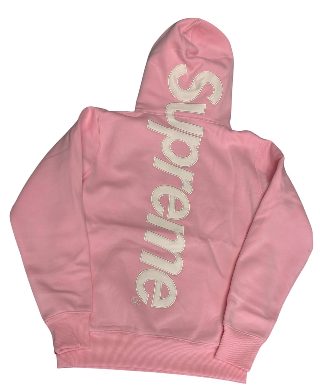 Supreme Pink Hoodie & Pants Set (M) - hoodie