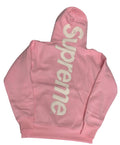 Supreme Pink Hoodie & Pants Set (M) - hoodie