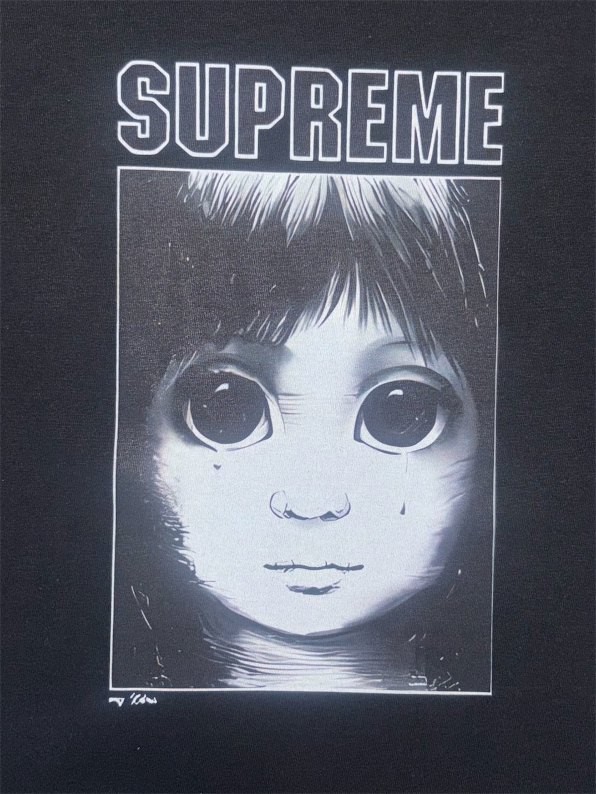 SUPREME - Big Eyes Tee - Black