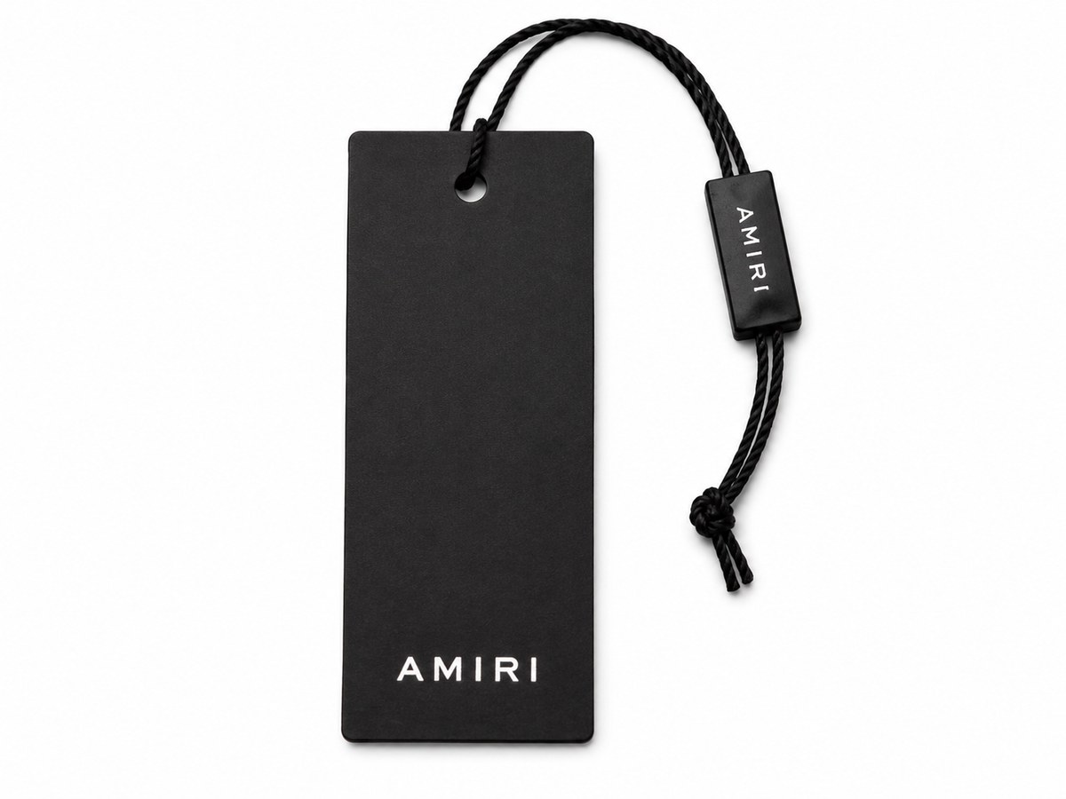 Amiri Bandana Button-Up Black Shirt