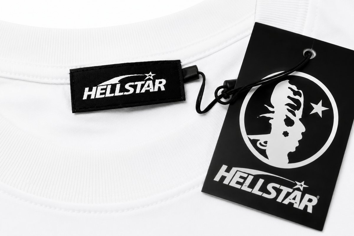 Hellstar Sports White T-Shirt - Large