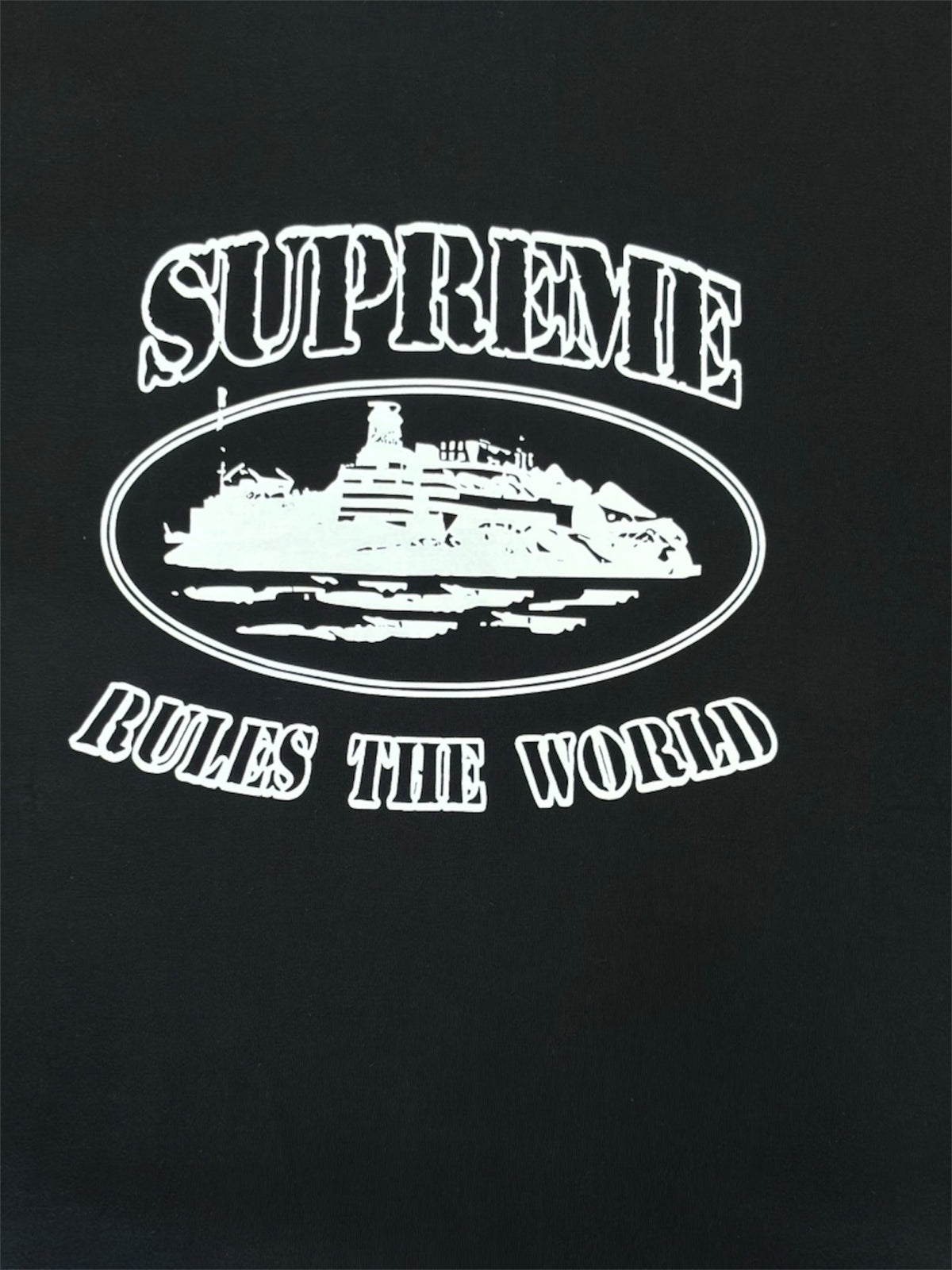 SUPREME Rules The World Tee - Black