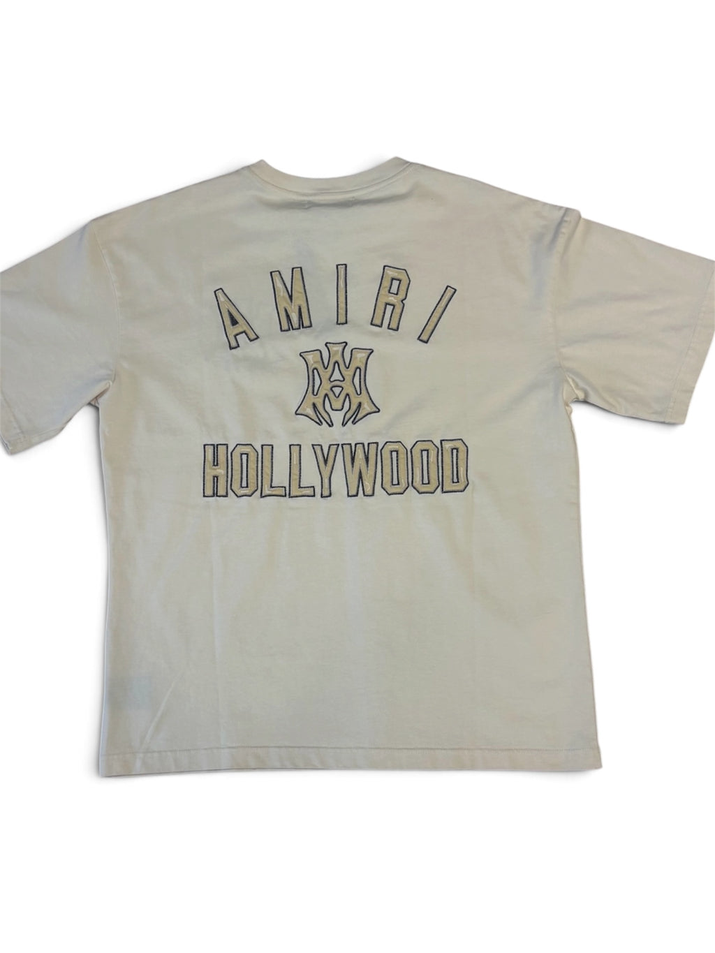 AMIRI Hollywood Logo T-Shirt – Beige