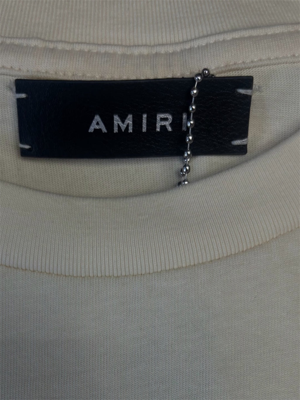 AMIRI Hollywood Logo T-Shirt – Beige