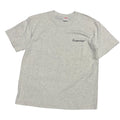 Supreme Gray American Flag Target Graphic T-Shirt