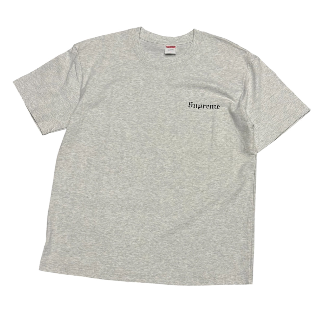Supreme Gray American Flag Target Graphic T-Shirt
