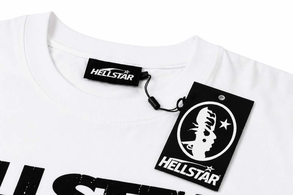 Hellstar Sports White T-Shirt - Large