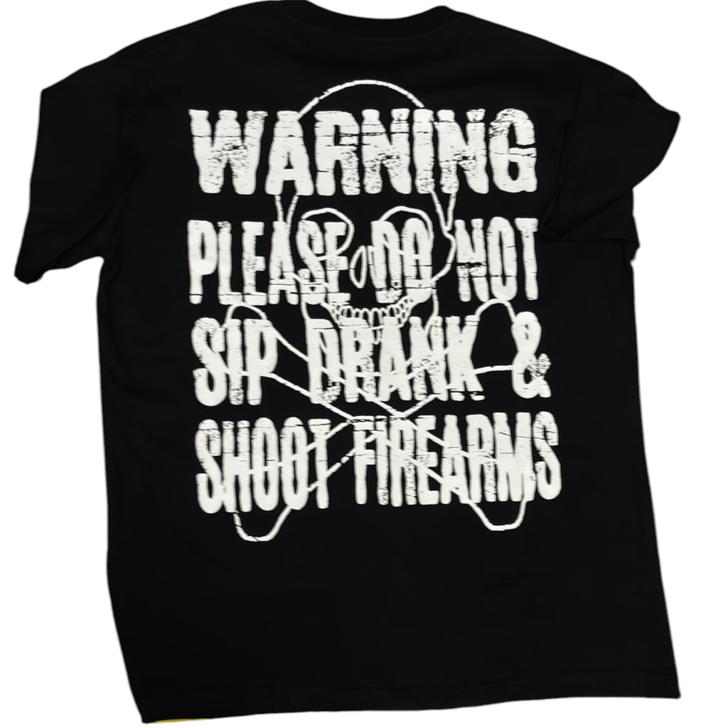 Awful Lot of Cough Syrup Black Graphic T-Shirt – L