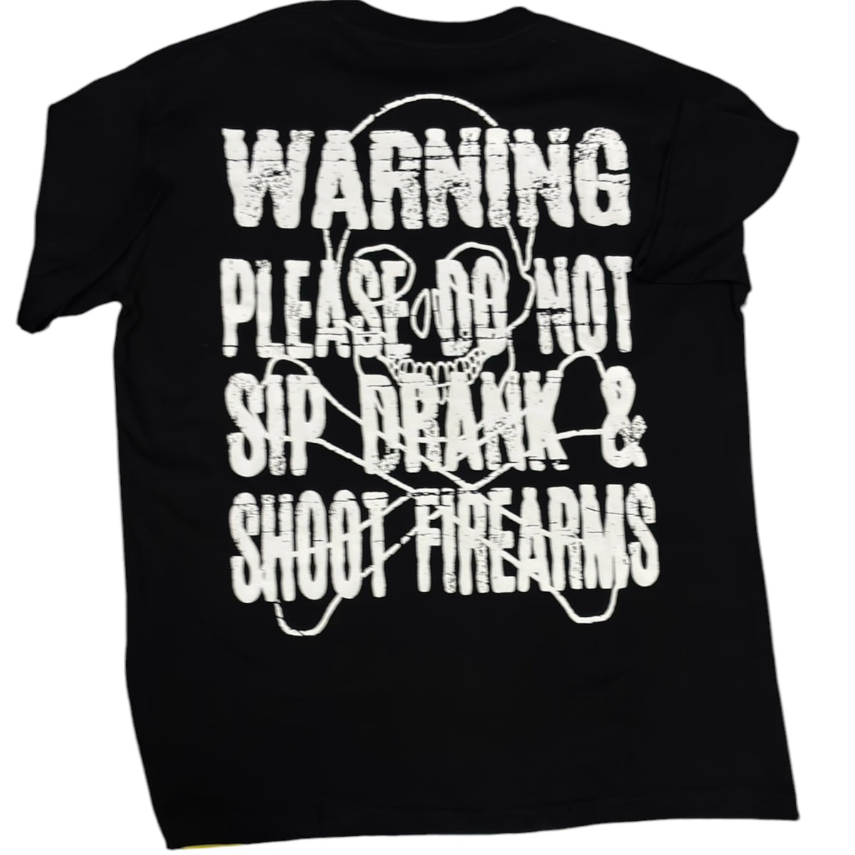 Awful Lot of Cough Syrup Black Graphic T-Shirt – L