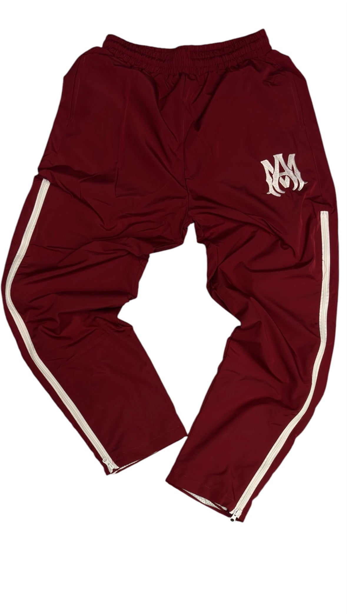 Amiri Track Pants - Burgundy (L)