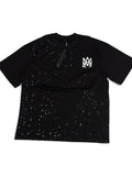 Amiri Paint Splatter Small MA Tee - Black (XL)