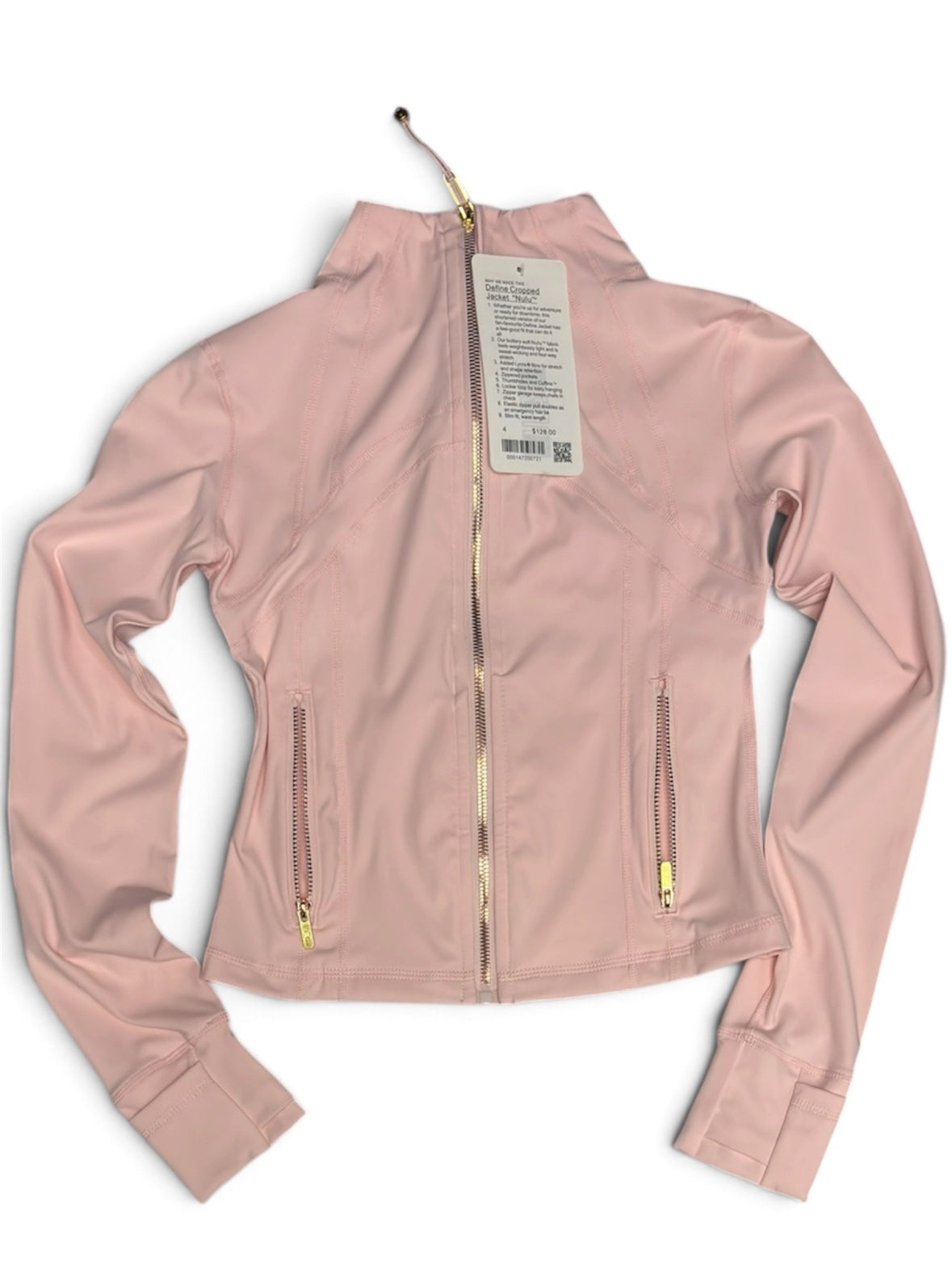 Define Cropped Jacket - Pink (M)