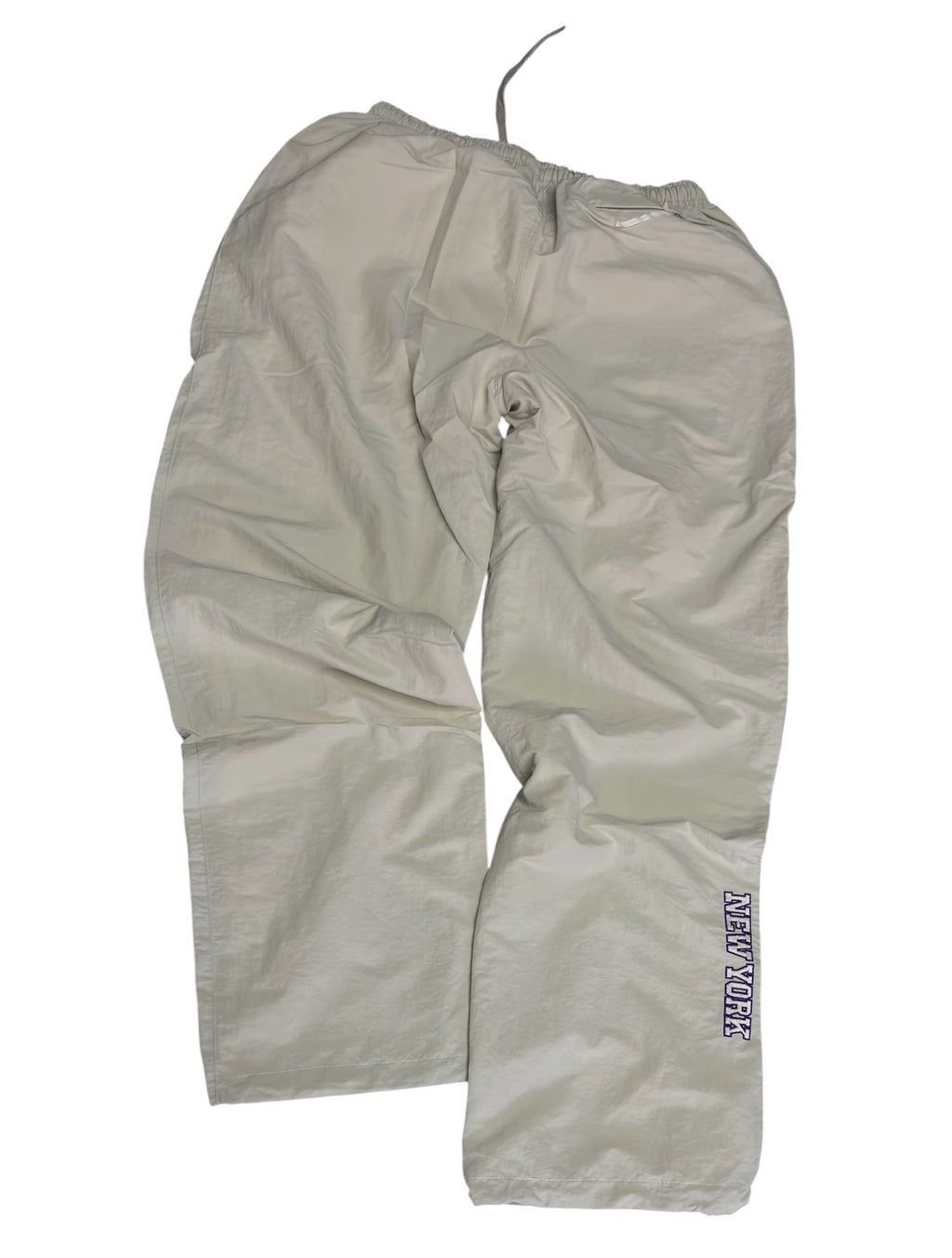 Supreme Gothic Logo Tracksuit – Cream/Grey Purple | 2 Piece Set XL