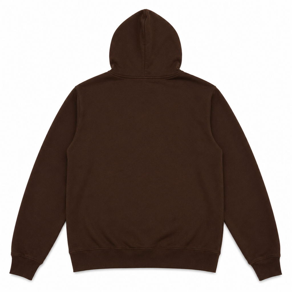 Sp5der Brown Web Hoodie - Brown (L)