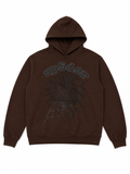 Sp5der Brown Web Hoodie - Brown (L)