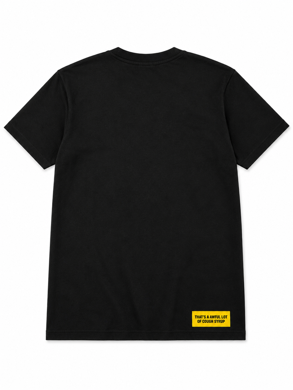 Cough Syrup Black T-Shirt – Black