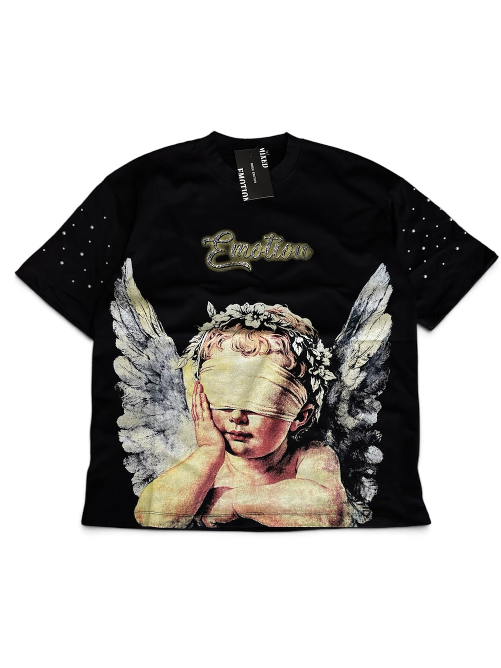 Mixed Emotion Angel Graphic Tee – Black
$80.00
Size XL · 1 unit available