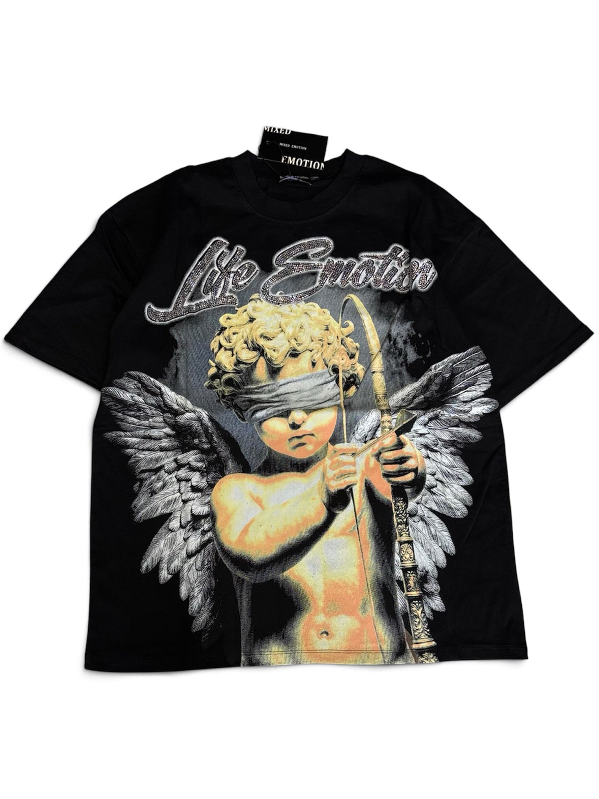 Mixed Emotion Cupid Archer Tee - Black (L)