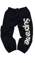 Supreme black sweatpants