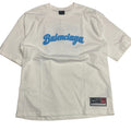 Balenciaga Script Logo Tee - White (2XL)