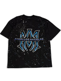Amiri MA Paint Splatter Tee - Black (M)